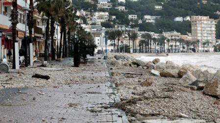 La borrasca 'Gloria' seguirá dejando intensas nieves, lluvia, viento y oleaje