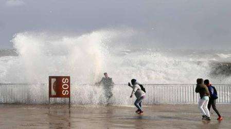 Todas las fotos de incidentes causados por el temporal Gloria en España
