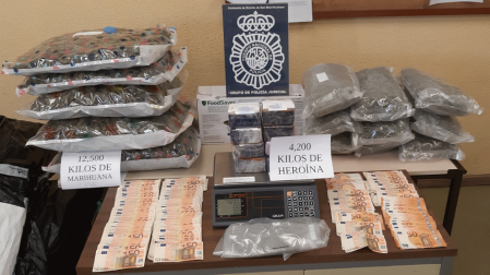 Desarticulada una banda que vendía heroína en narcopisos en Madrid