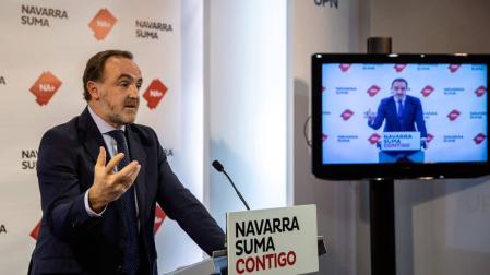 Navarra Suma presentará una enmienda a la totalidad de los presupuestos de Navarra