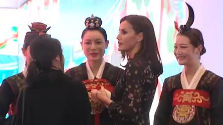 La reina Letizia inaugura Fitur