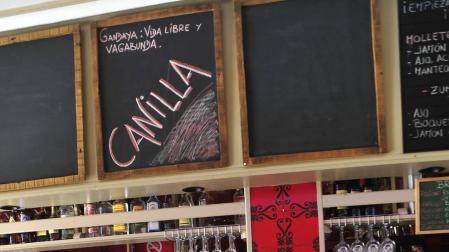 El rincón cultural del bar Madrid