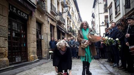 El legado de Ordóñez inunda la Parte Vieja donostiarra 25 años después