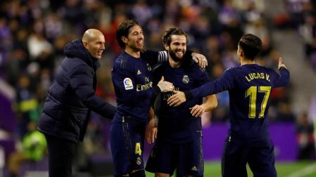 Nacho pone al Madrid 'a la cabeza' de la Liga
