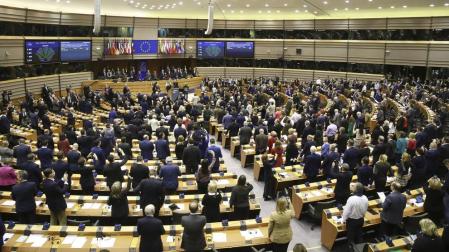 El Parlamento Europeo ratifica el acuerdo del 'brexit'