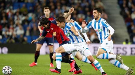 Real Sociedad-Osasuna en directo: narración minuto a minuto