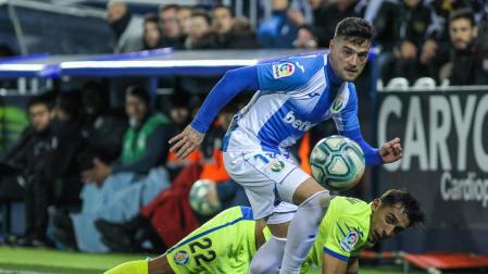 José Arnaiz, en un partido reciente disputado contra el Getafe.