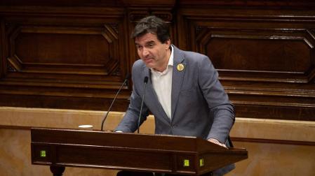 El presidente de ERC en el Parlament, Sergi Sabrià.