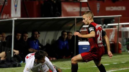 El Mirandés sigue sorprendiendo y elimina al Sevilla en Copa del Rey