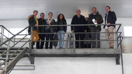 Parlamentarios constatan las "deficiencias" de los depósitos del polígono de Rocaforte