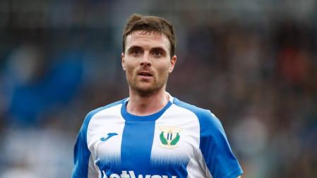 Javier Eraso, jugador navarro del Leganés.