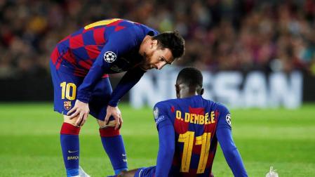 Nueva lesión de Dembelé, que estará diez semanas de baja