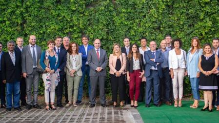 Participantes en una delegación de empresas navarras anterior que viajó a México en 2018