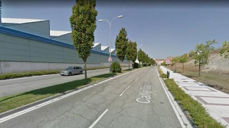 Calle Tajonar de Pamplona.