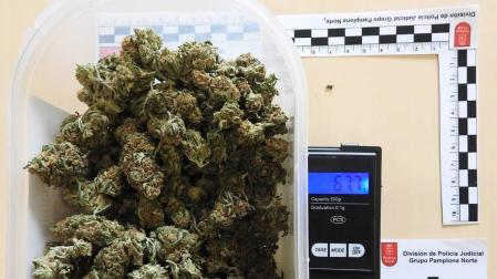 Dos detenidos por tráfico de drogas en San Jorge y Rotxapea