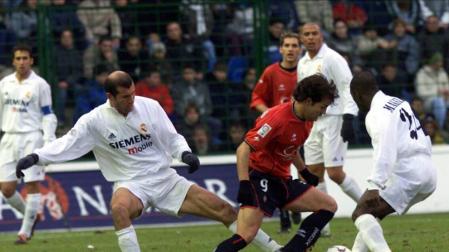 Siete exrojillos rememoran las gestas en El Sadar ante los blancos