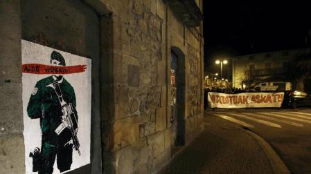 Detienen al agresor de los guardias civiles en Alsasua