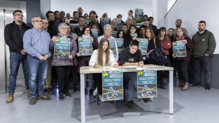 Cincuenta colectivos de la Txantrea se unen contra las casas de apuestas