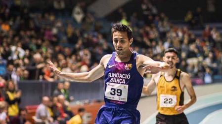 Javier Nagore se rompe la clavícula al caer en meta