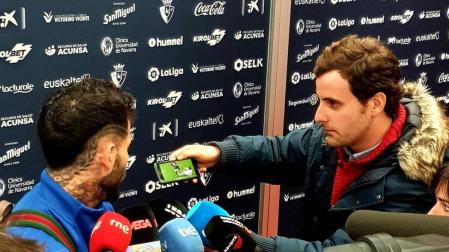 Rubén García: "En directo ya he notado los tacos a la altura del tobillo"