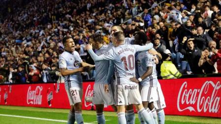 Aspas y Sisto sacan al Celta del descenso
