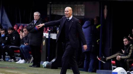 Zidane, en El Sadar.