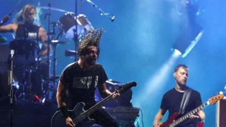 La banda Foo Fighters, en un concierto anterior.