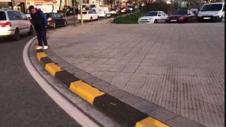 Recorrido del coche que atropelló a dos personas en Cuatrovientos