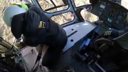 Rescatada ilesa una montañera tras quedar atrapada en las Peñas de Aia