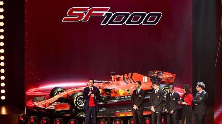 Ferrari presenta el SF1000, el monoplaza para frenar a Mercedes