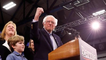 Sanders vence en Nuevo Hampshire, pero todavía no convence como favorito
