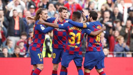 Sufrida victoria del Barça ante un ambicioso Getafe