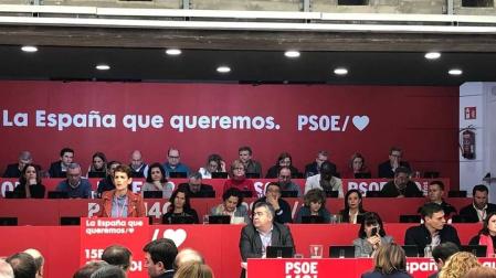 Chivite critica "las mentiras de la derecha" ante las que el PSOE "responde con hechos"