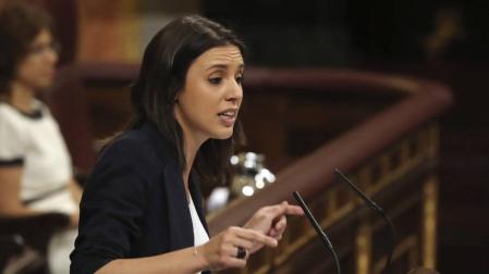 Bromas en Twitter por el larguísimo discurso de Irene Montero