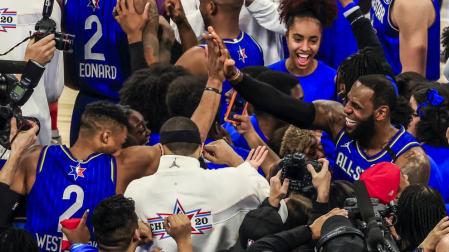 El equipo de LeBron se proclama campeón del All-Star