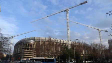 La empresa navarra Comansa 'construye' el Bernabéu