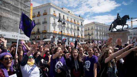 El Movimiento Feminista se concentrará este viernes contra 'La Manada' en Madrid