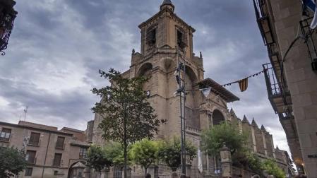 Imagen de archivo de Viana, en el entorno del Ayuntamiento de la ciudad.