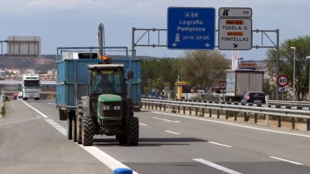 Ribaforada también pide solución al tráfico agrícola por la autovía