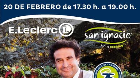 El chef Pepe Rodríguez visitará E.Leclerc este jueves