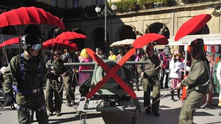 Galería de fotos del Carnaval celebrado el domingo 23 de febrero en Tafalla