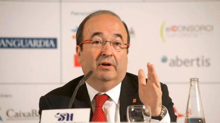 Iceta descarta pactar con el independentismo y aboga por la "reconciliación" en Cataluña