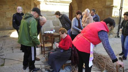 Berbinzana ensalza en una jornada primaveral el injerto de vid