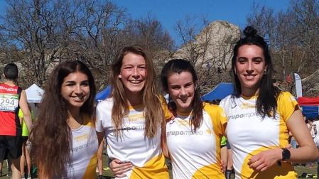 Oro y bronce para el Grupompleo Pamplona Atlético en el Nacional