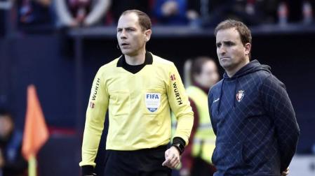 Jagoba Arrasate, entrenador de Osasuna.