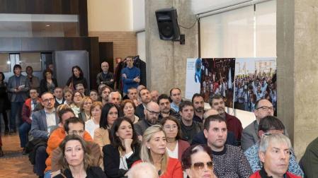 Más de un centenar de representantes de la sociedad ribera han asistido este jueves a la celebración de los 20 años de la Edición de La Ribera de Diario de Navarra, en un acto que ha tenido lugar en Tudela.