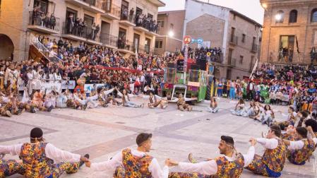 La carroza 'Paz y Alcohol' que el año pasado se presentó al concurso.