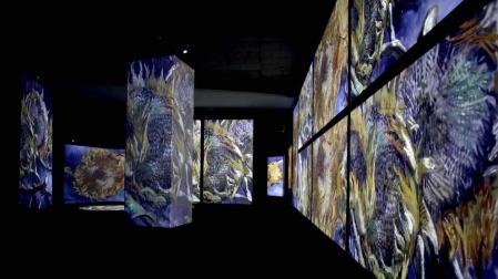 La Sala de la Muralla de Baluarte acoge desde este sábado una muestra multisensorial en la que cobrará vida la obra del artista holandés gracias a las imágenes, luces y sonidos que acompañarán al espectador en un viaje por las etapas pictóricas de Van Gogh.