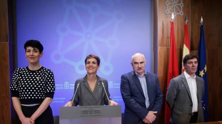 Chivite: "El Gobierno avanza firme hacia un modelo innovador y valiente"