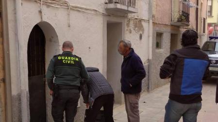 Liberada una mujer de 96 años a la que el cerrajeró encerró en una vivienda de Marcilla